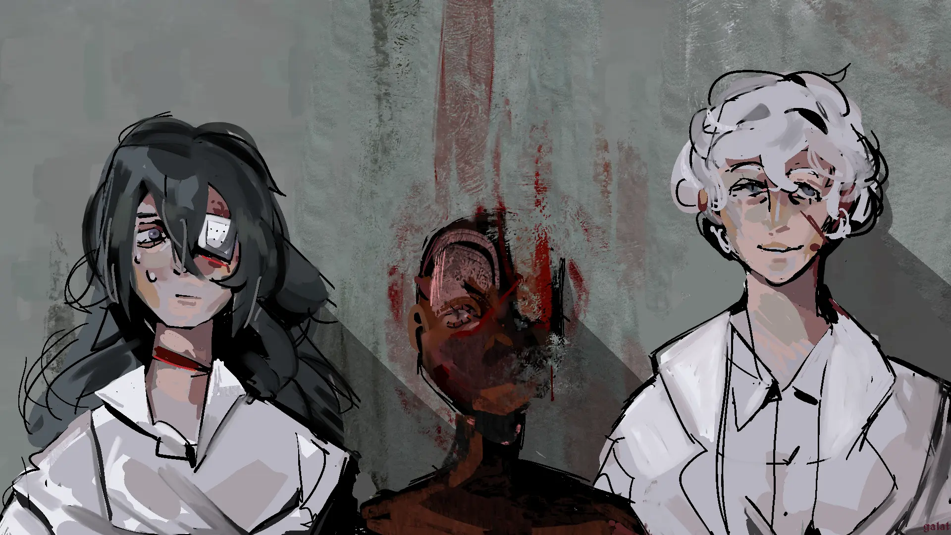 2024/ Nekromant (OC) - spooky art of Sev and Volny
