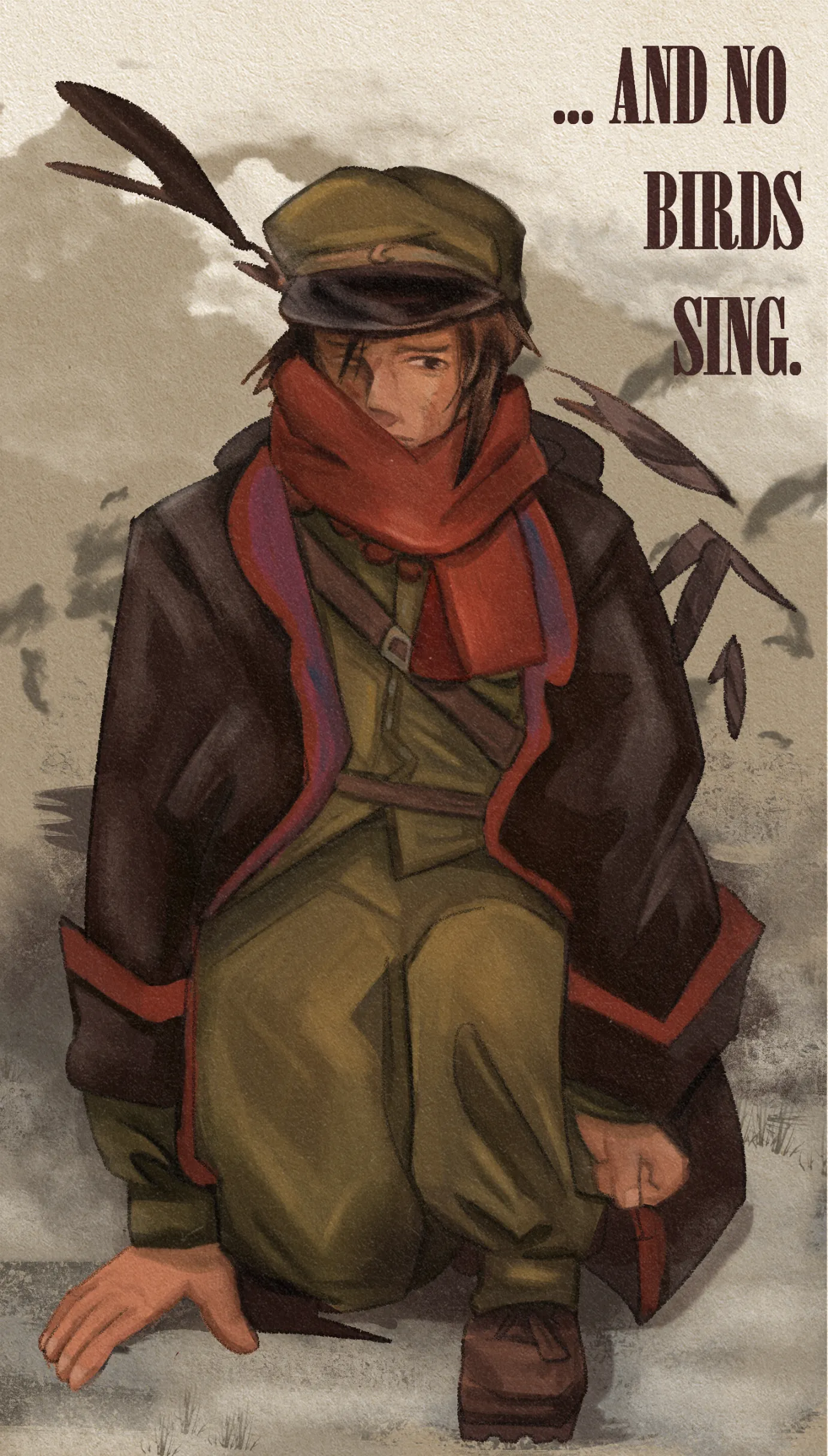 2024/ Nekromant (OC) - way before canon art of Su as a soldier...