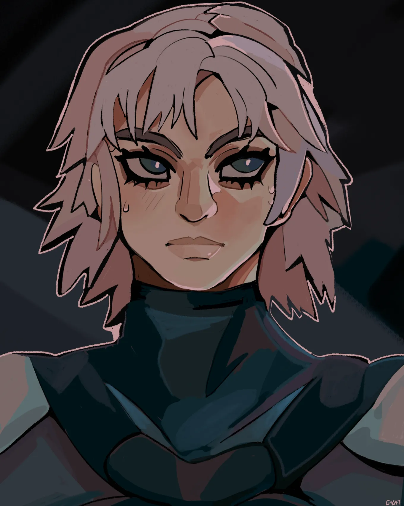 2022/ mgs2 raiden- theres a matching snake somewhere. maybe ill merge and refresh them one day 