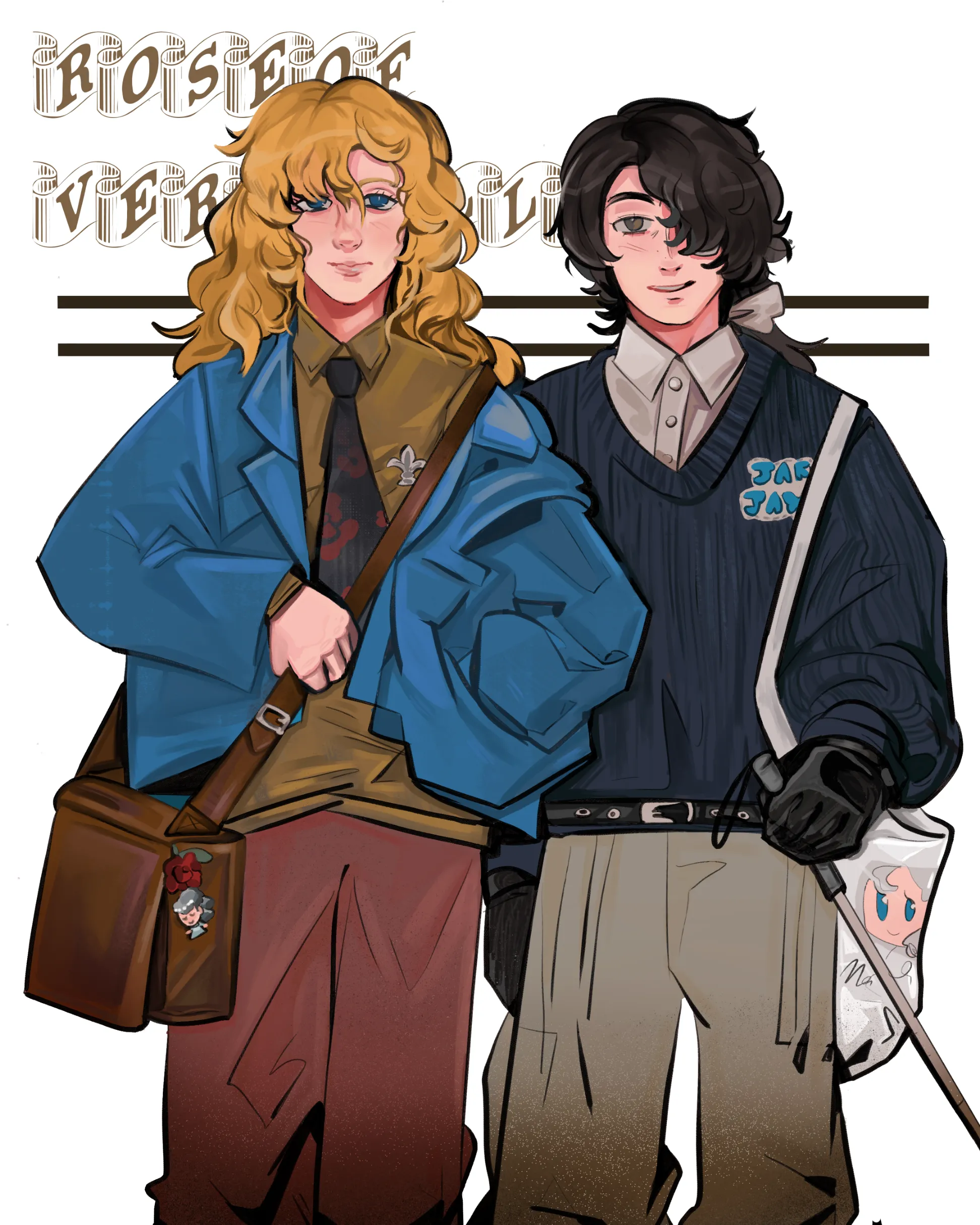 2024/ Rose of Versailles, Preppy Modern Oscar + Andre 