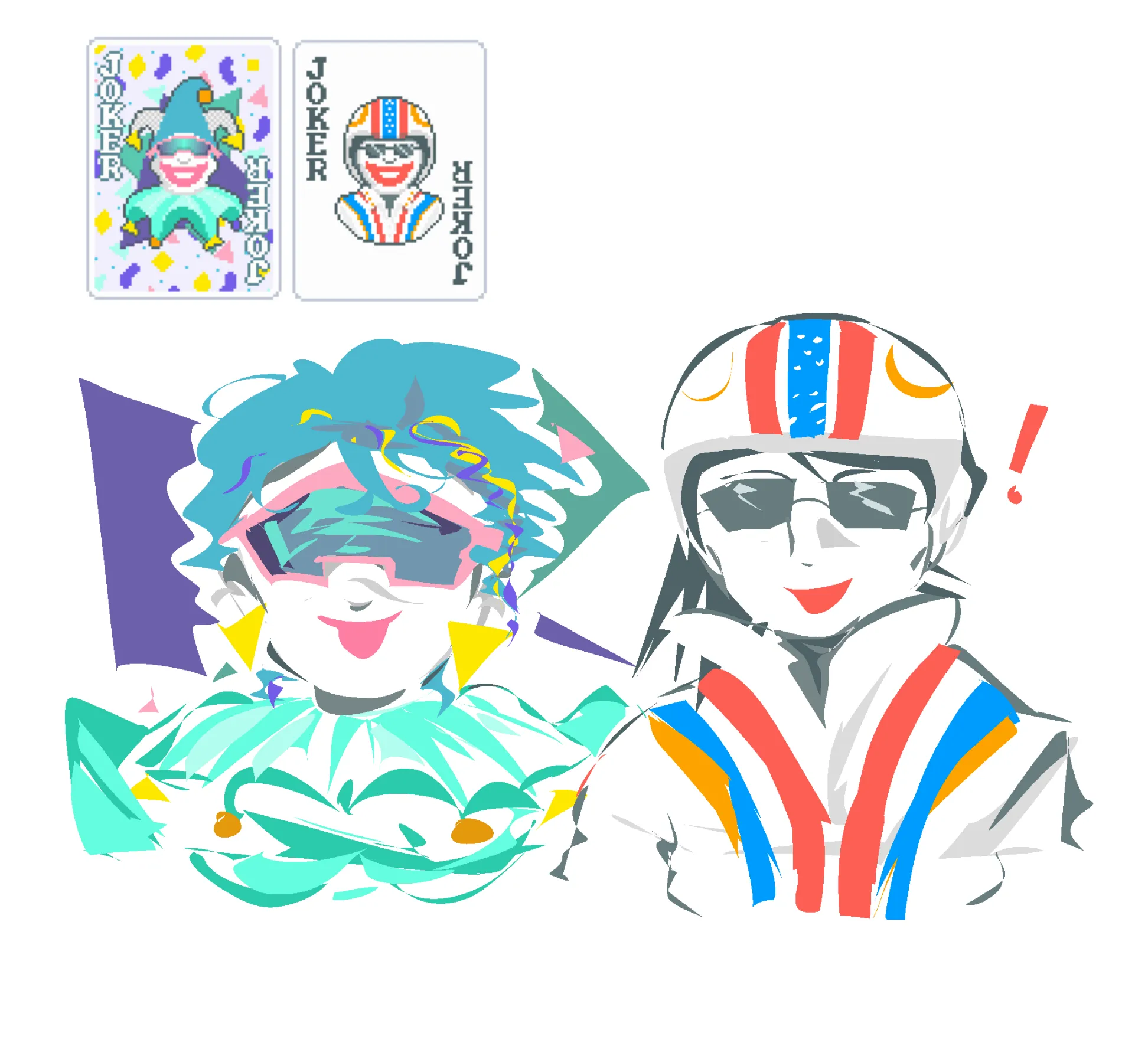 balatro card doodles
